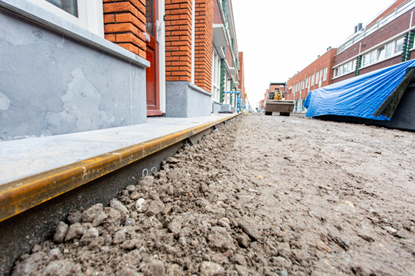 Ecodak met gebruikersdak en waterretentie op parkeergarage appartementencomplex Amsterdam